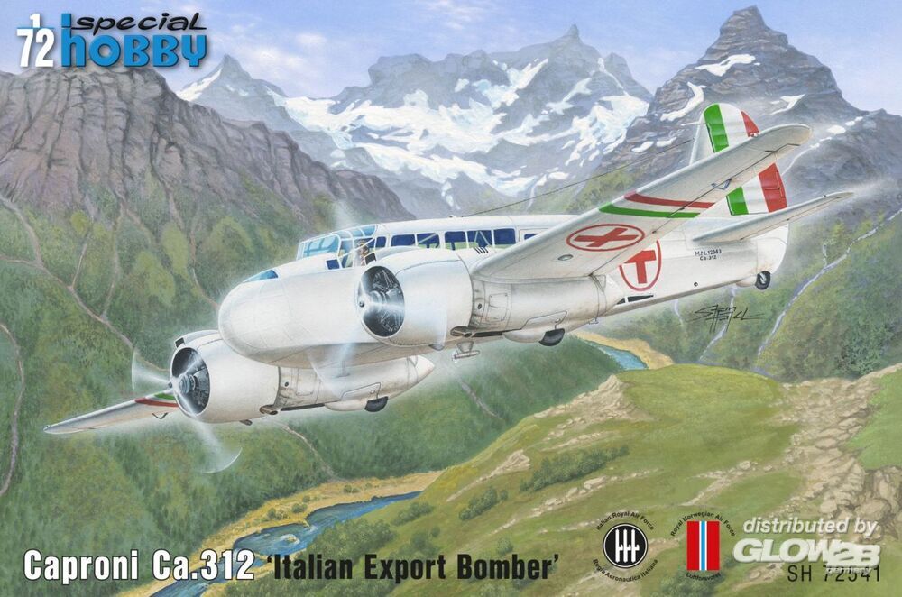 Special Hobby 72541 Caproni Ca.312 'Italian Export Bomber' 1:72 Model Kit