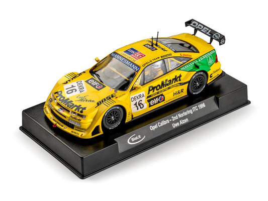 Slot It Opel Calibra V6 No.16 2nd Norisring ITC 1996 Uwe Alzen SICA36G 1:32
