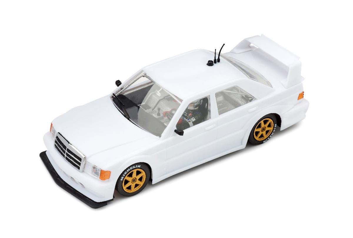 Slot It Mercedes 190E White Kit w/Pre-Assembled Painted Parts SICA44Z1 1:32