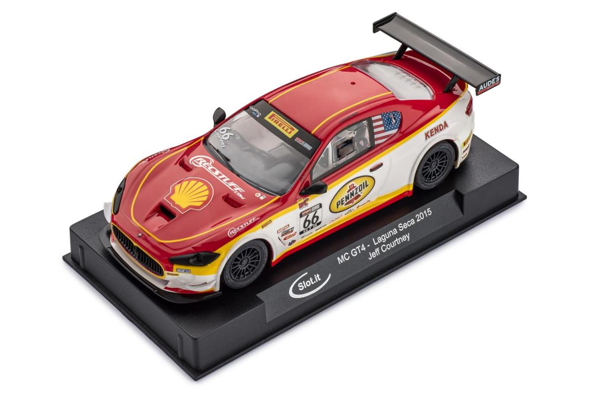 Slot It CA48B  Maserati MC GT4 No.66 Laguna Seca 2015 1:32