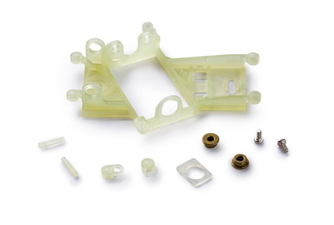 Slot It Anglewinder Motor Mount 1.0mm Offset EVO6 Hard (Bearing) SICH119B 1:32