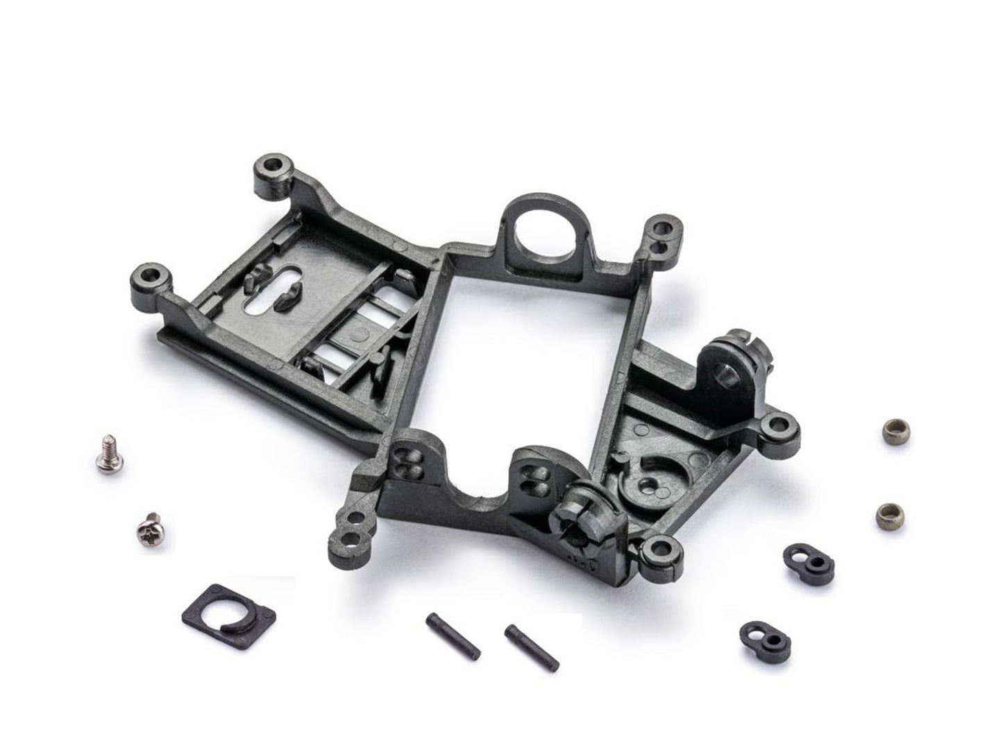 Slot It AW Motor Mount 1mm Offset EVO6 Carbon Fibre SICH82C1 1:32