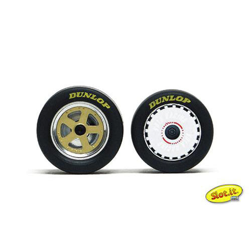 SLOT.IT Wheel Inserts 787B Type For PA17/24 (4) SIPA44