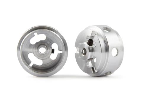 SLOT.IT Mg 17.3x9.75x1.5mm Hollow Wheels M2 Grub 0.9g (2) SIW17309715M
