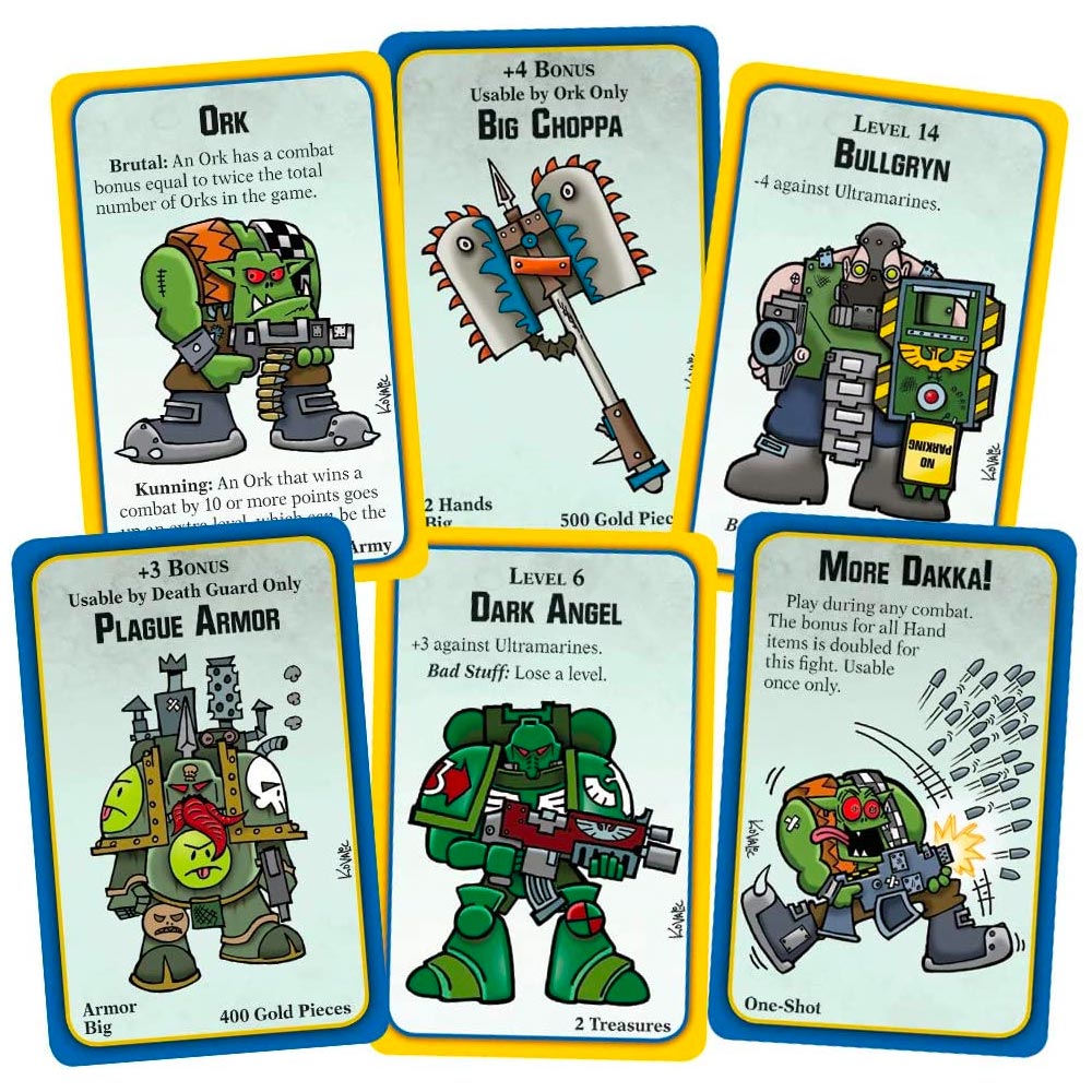 Munchkin Warhammer 40,000 Board Game - Steve Jackson Games - 3-6 Players