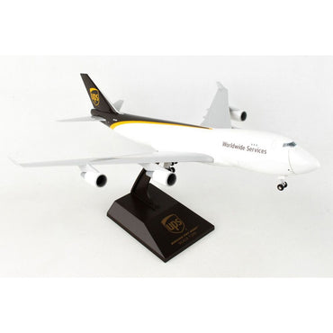 Sky Marks UPS Boeing 747-400F w/Gear & Opening Doors 1:200 Model Plane SKR1113
