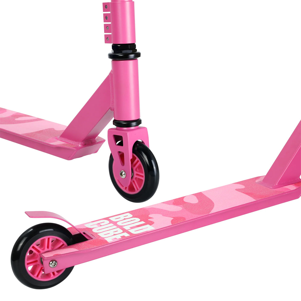BOLDCUBE Stunt Scooter: Pink Age 7+