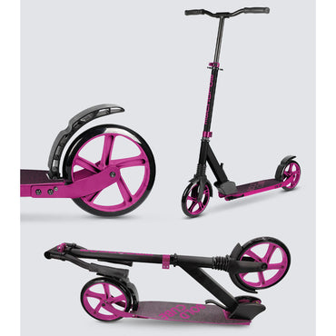 BOLDCUBE Big 2 Wheel Scooter: Magenta Age 8+ Adult