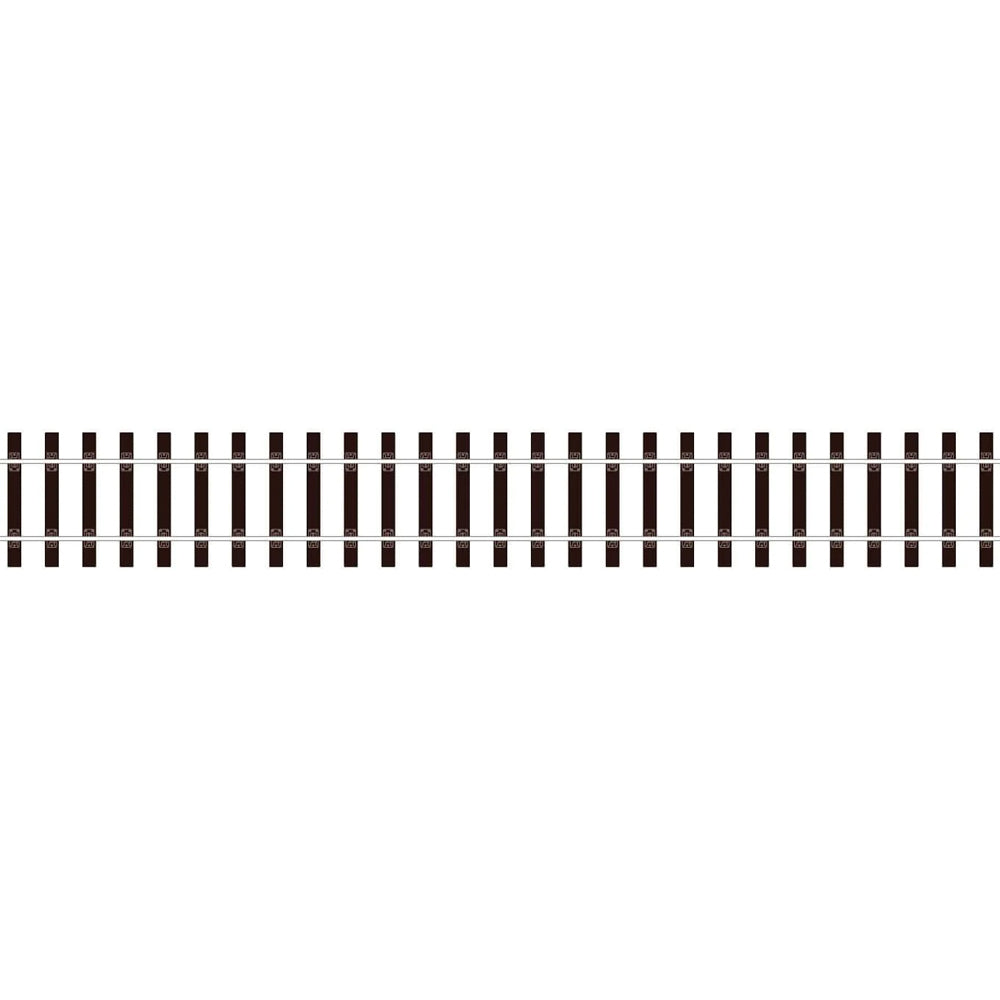 PECO SL-700BH 914mm Straight Streamline Bullhead Code 124 O Gauge Flexi-Track