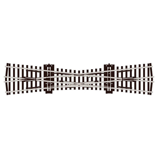 PECO SL-80 Crossing Single Slip (12 Deg.) Streamline OO/HO Track