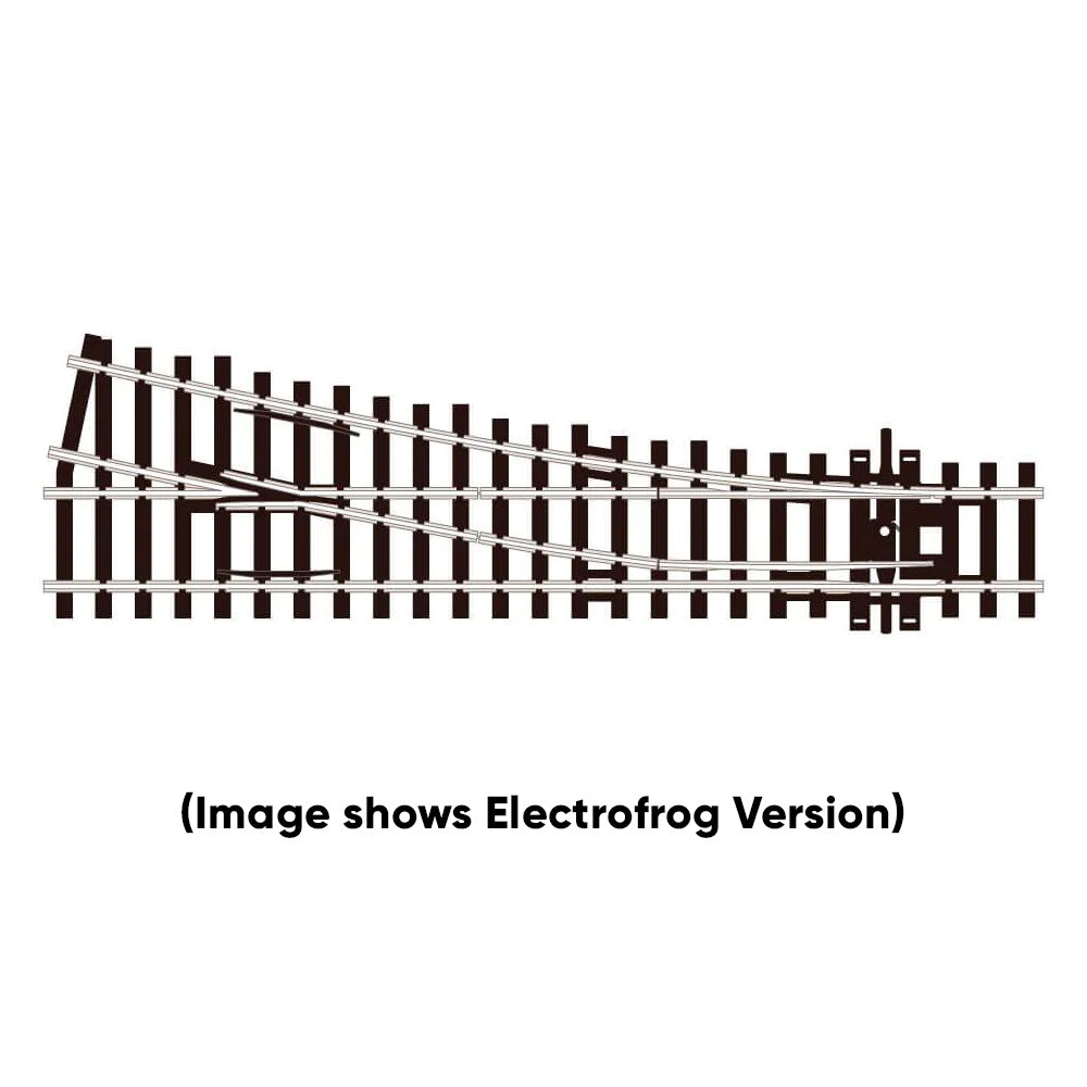 PECO SL-91 Turnout Small Radius R/H Streamline OO/HO Track