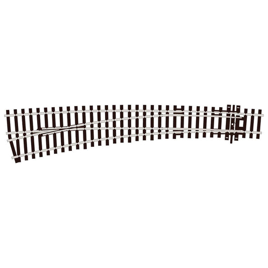PECO SL-E87 Turnout Curved Double Radius L/H Electrofrog Streamline OO/HO Track