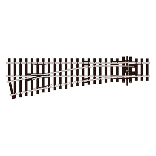 PECO SL-E92 Turnout Small Radius L/H Electrofrog Streamline OO/HO Track