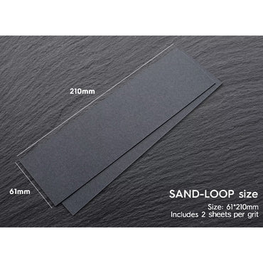 Gunprimer SAND-LOOP FLAT 600 Grit (2pcs) Ultra-Precision Sandpaper