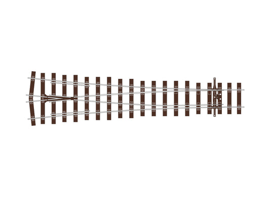 PECO SL-U1198 Turnout BH C75 Y Lar Rad UNI OO Gauge