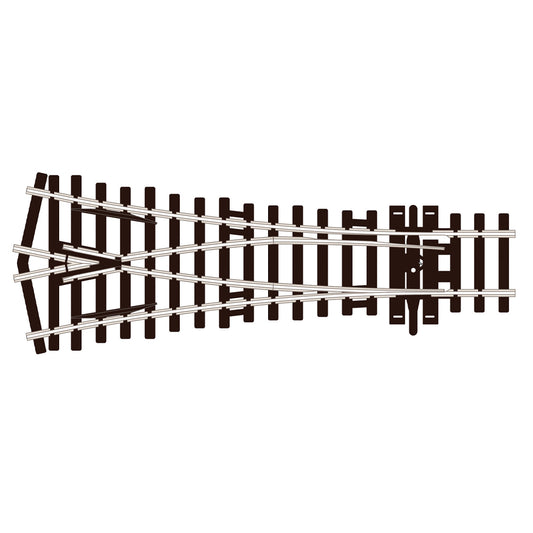 PECO SL-U97 Streamline Small Radius Y Turnout Track Unifrog Code 100 OO Gauge