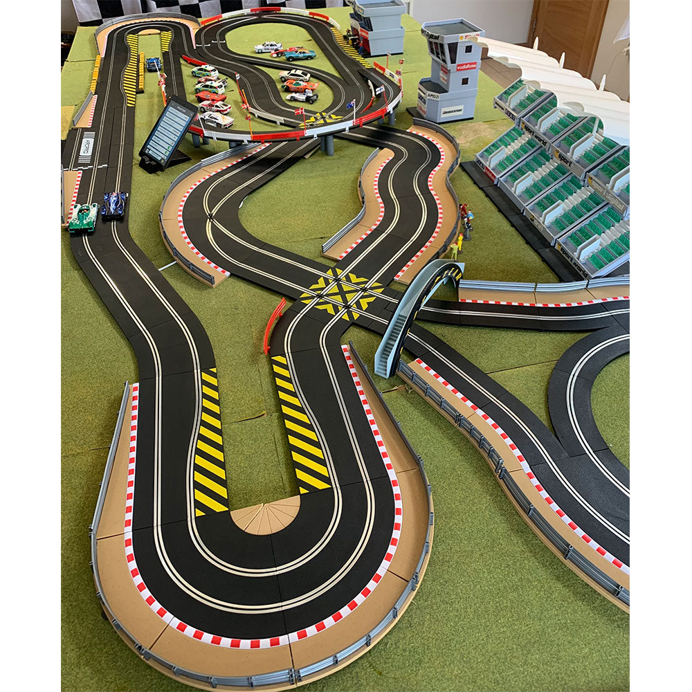 SCALEXTRIC ARC Pro Digital Bundle SL12 Time Trial 2 Car JadlamRacing Set