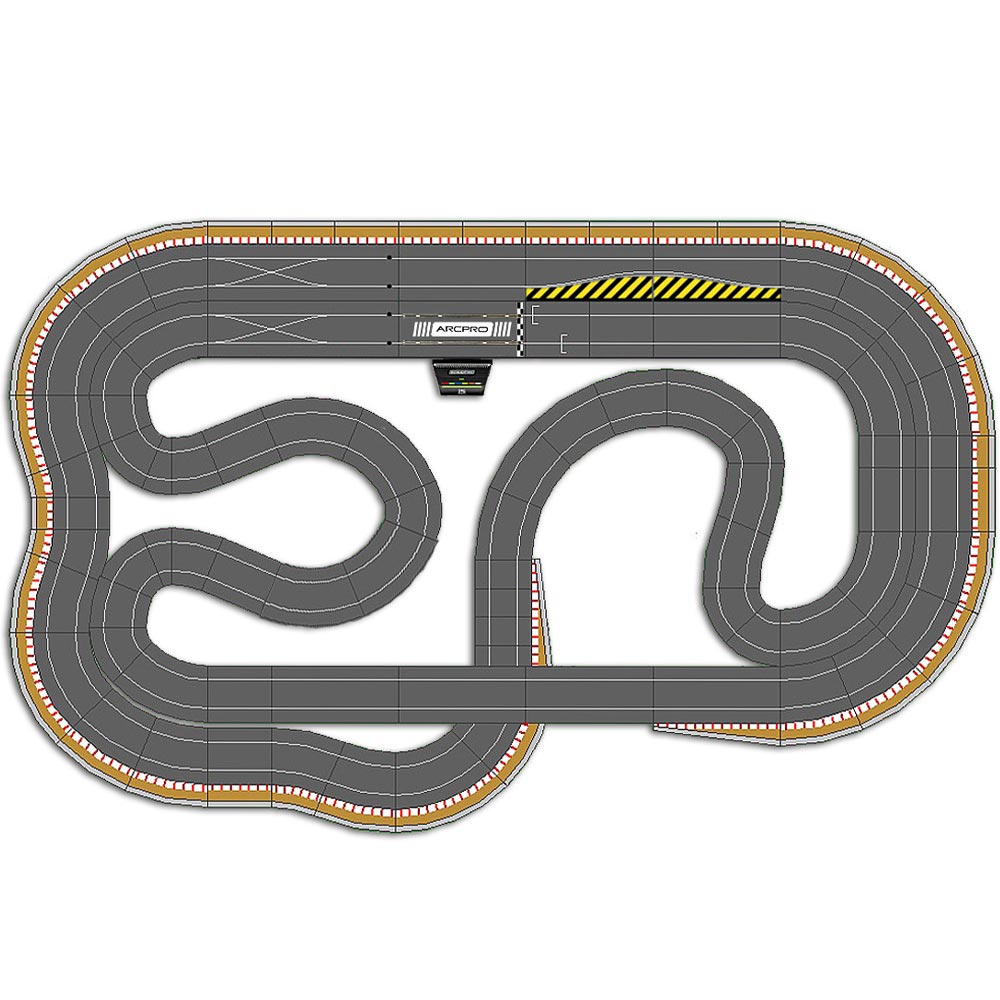 SCALEXTRIC Digital Bundle SL203 Jadlam Layout ARC PRO 2 Car Race of Champions