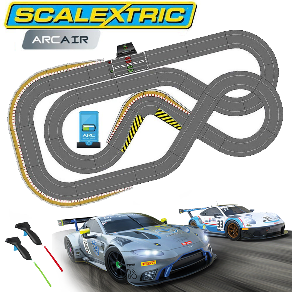 SL6 Scalextric ARC AIR 2-Car GT3 Jadlam Layout