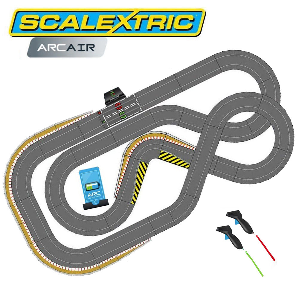 SL6 Scalextric ARC AIR Jadlam Layout Track-Only Bundle