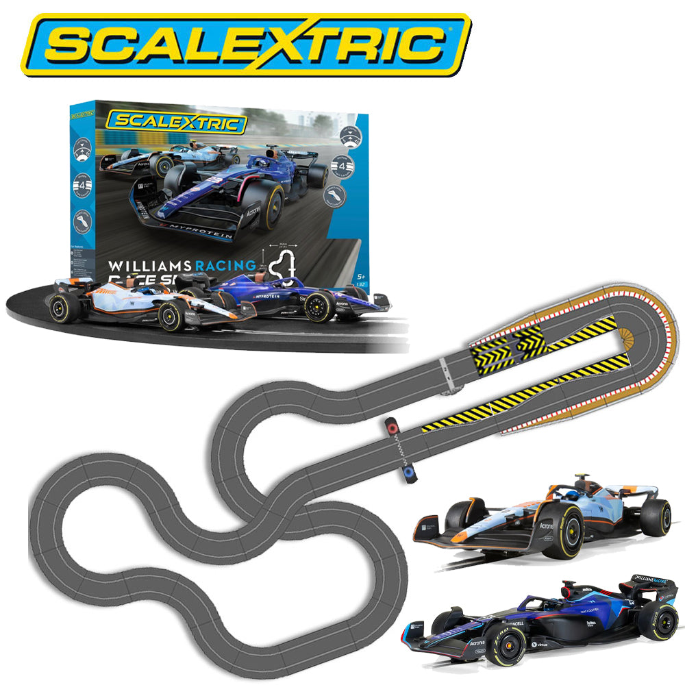 Scalextric Bundle SL94 Williams Racing FW45 C1450 + Extra Track Extension Kit