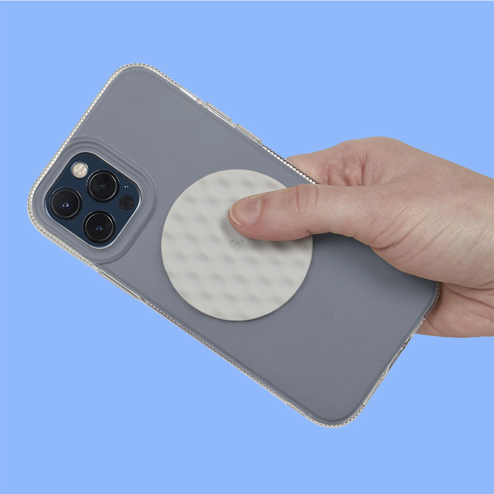 Speks Slabs - Mesh Grey - Silicone Sensory Sticker