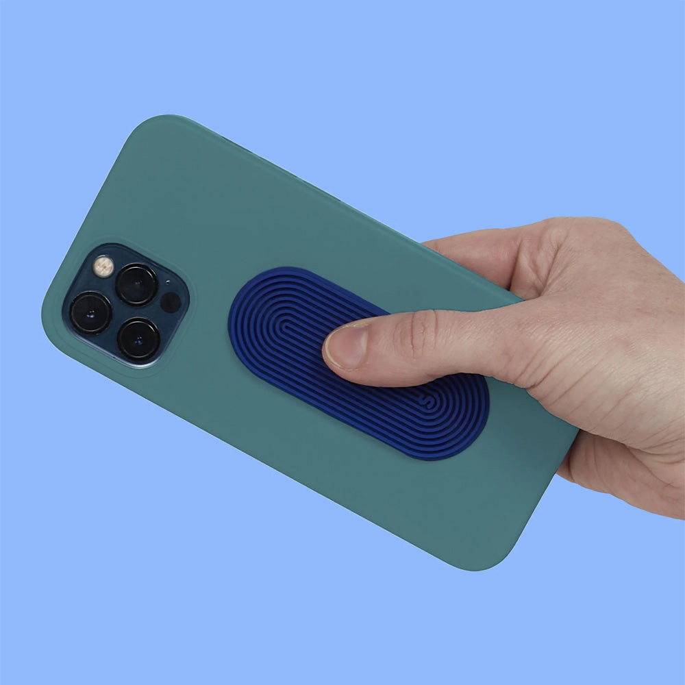 Speks Slabs - Groove Blue - Silicone Sensory Sticker