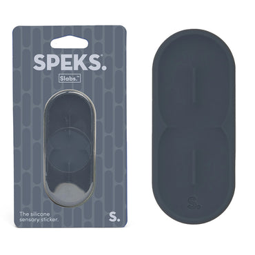 Speks Slabs - Path Grey - Silicone Sensory Sticker