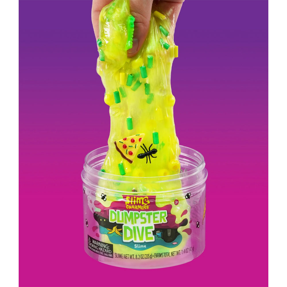 Crazy Aaron's Slime Charmers: Dumpster Drive w/Themed Charms