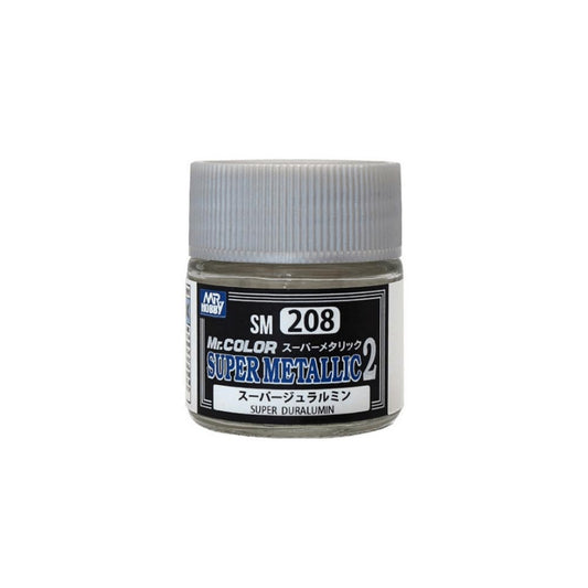 Mr. Hobby Mr. Colour - SM-208 - Super Duraluminium Super Metallic II 10ml Paint