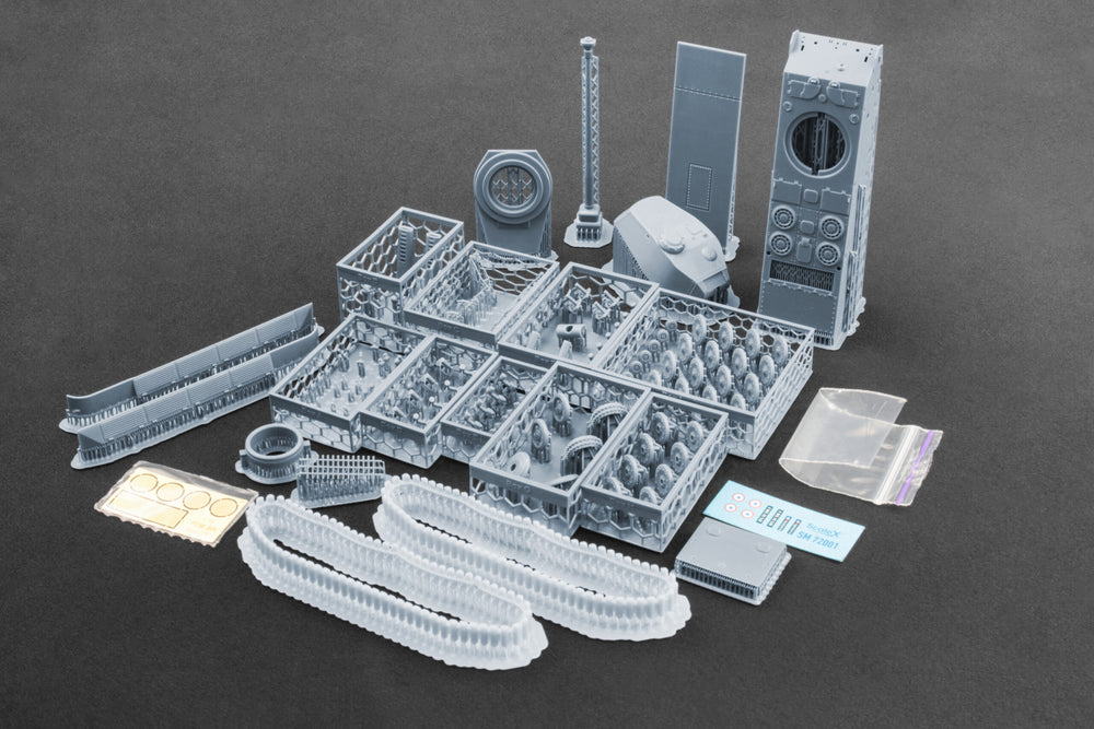 ScaleX FCM 50t French Heavy Tank 1:72 3D Printed Model Kit SM-72001
