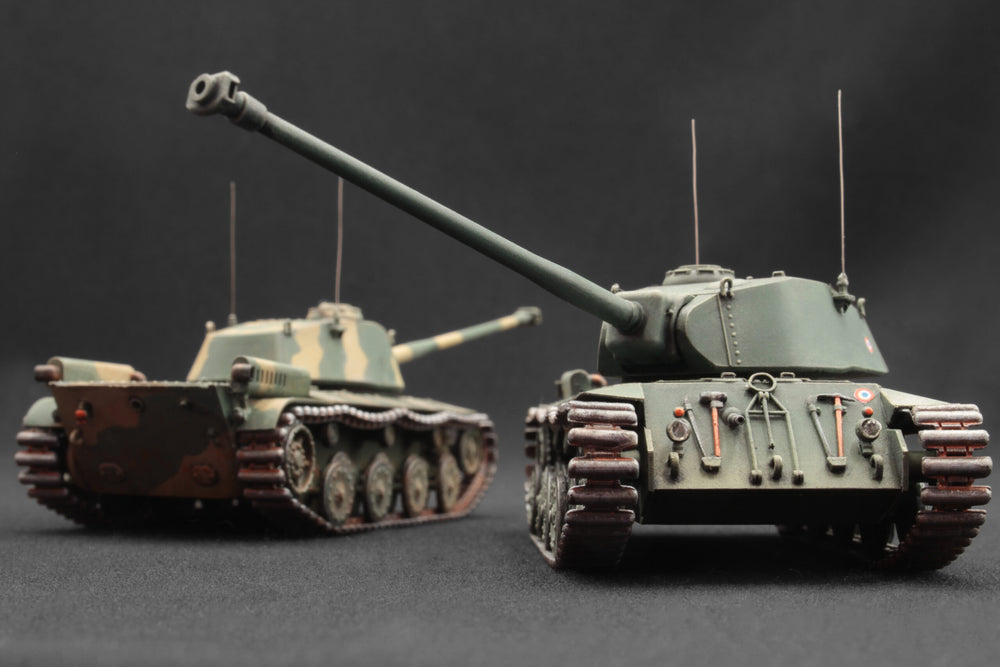 ScaleX FCM 50t French Heavy Tank 1:72 3D Printed Model Kit SM-72001