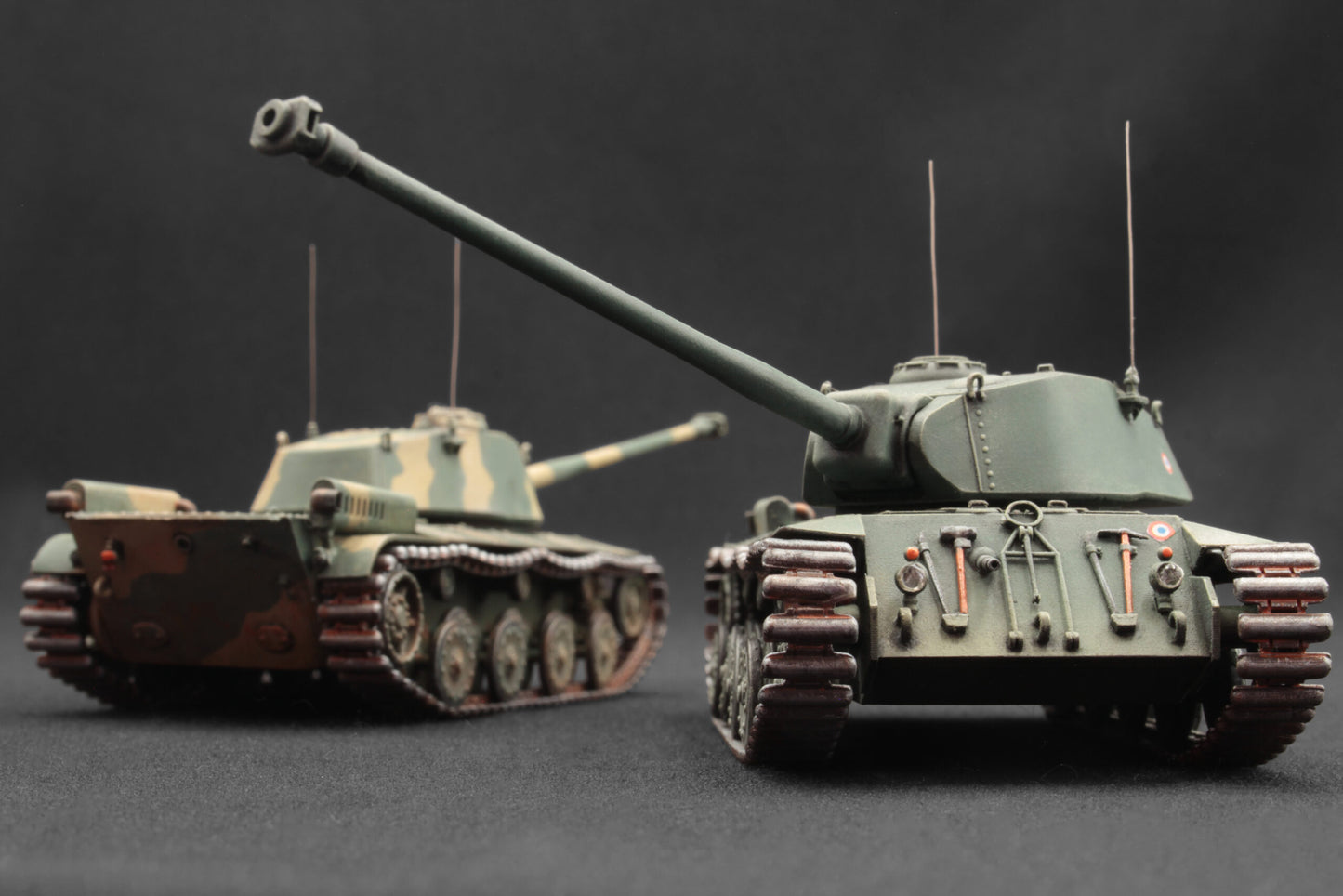 ScaleX FCM 50t French Heavy Tank 1:72 3D Printed Model Kit SM-72001