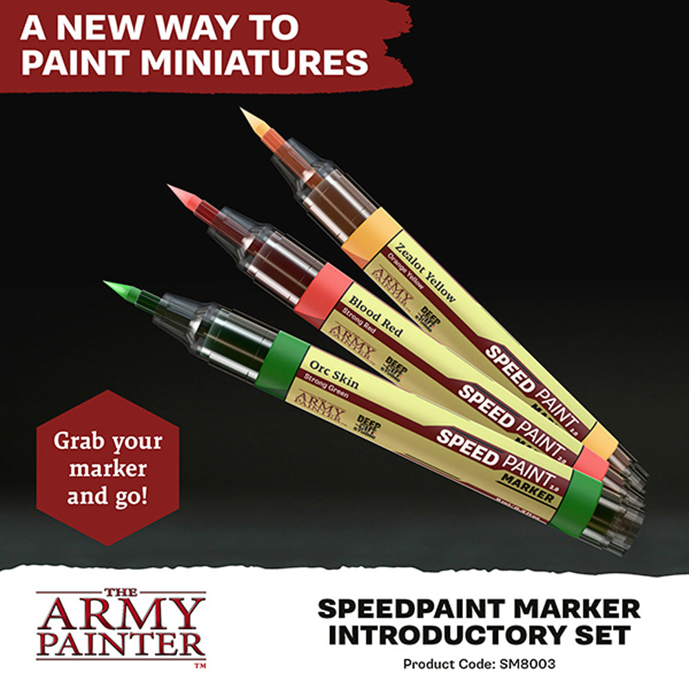 The Army Painter Speedpaint 2.0 Acrylic Marker Introductory Set