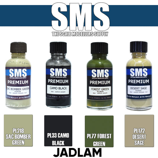 SMS Premium: RAAF Hercules C-130H Colour Set - Acrylic Lacquer Air Paint Bundle