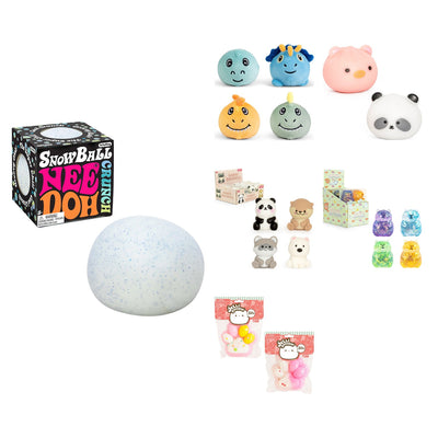 NeeDoh Snow Ball Crunch Cute Critters Bundle