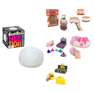 NeeDoh Snow Ball Crunch Sweet Treats Bundle