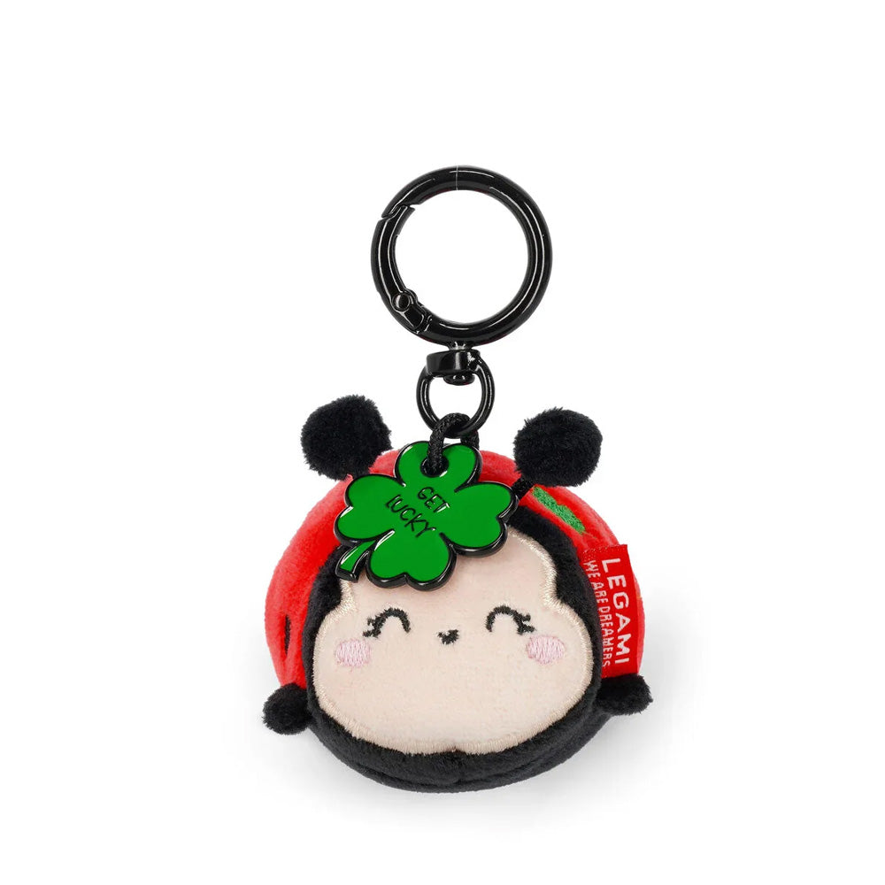 Legami Ladybug/Ladybird Plush Key Ring: How to say… Get Lucky SPK0018