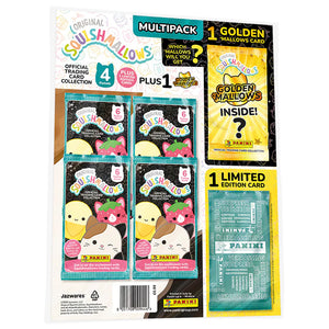 Panini Squishmallows Trading Cards - Multipack (4 Packs)
