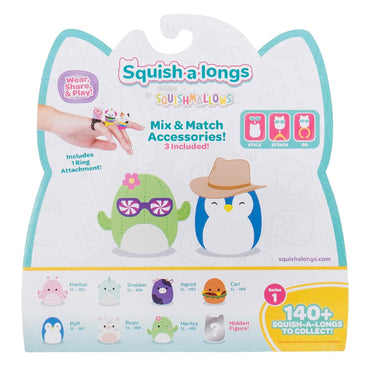 Squishmallows: Squish-a-longs - Figure 8-Pack (Style 1) - Series 1
