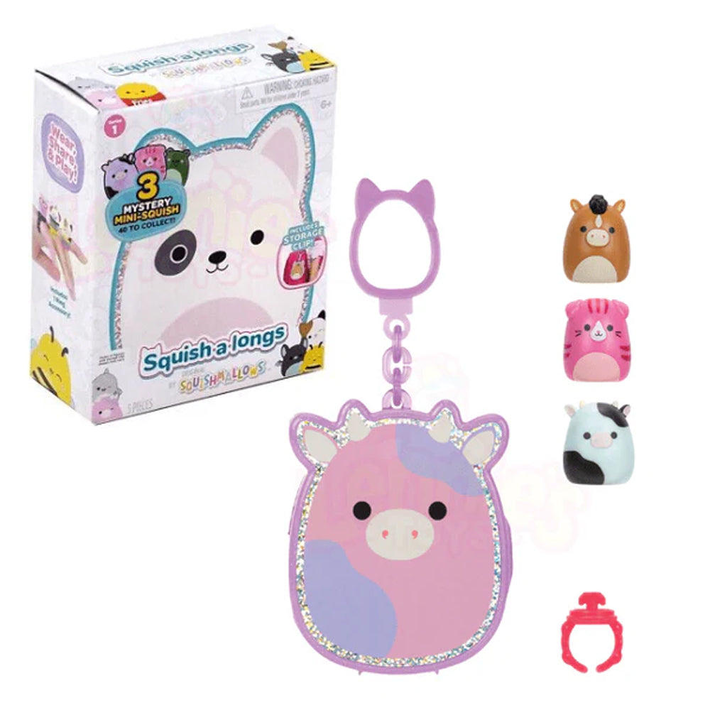 Squishmallows: Squish-a-longs - Clip-a-longs - Blind Pack Series 1