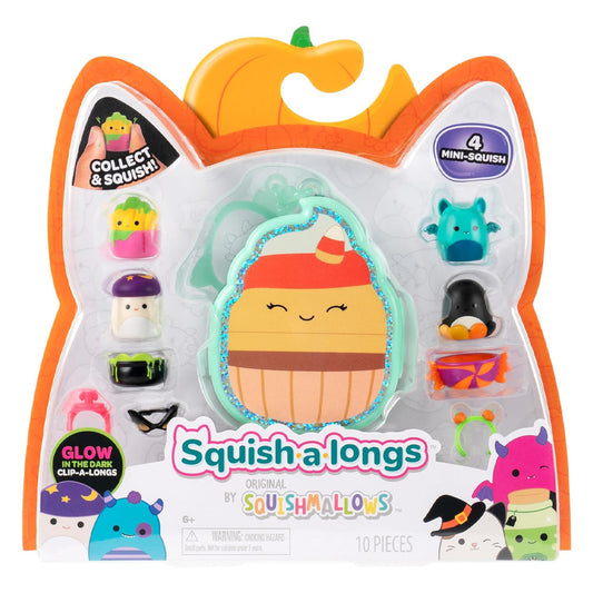 Squishmallows: Squish-a-longs - Halloween Clip-a-longs 4-Pack - Style 1
