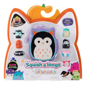 Squishmallows: Squish-a-longs - Halloween Clip-a-longs 4-Pack - Style 3