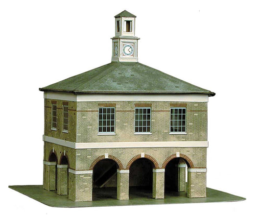 Superquick Market House Card Kit OO Gauge SQB35