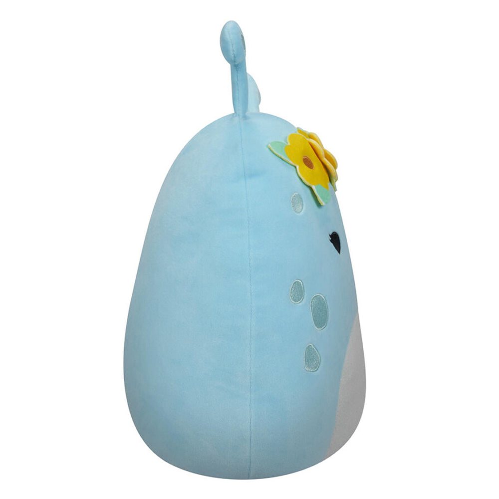 Squishmallows Natnat the Pastel Blue Alien with Flower Crown 16" Plush Soft Toy