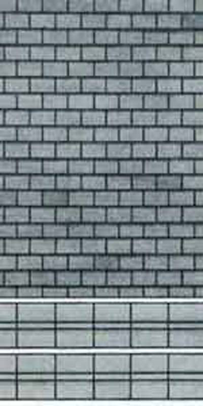 Superquick Grey Slate Building Papers OO Gauge SQD5