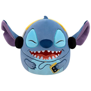 Squishmallows Disney: Stitch with Headphones 8" Plush Soft Toy