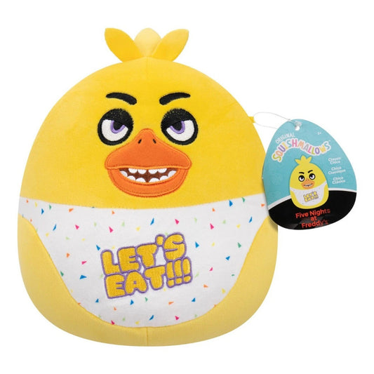 Squishmallows: Five Nights At Freddy's - Classic Chica 8" Plush Soft Toy