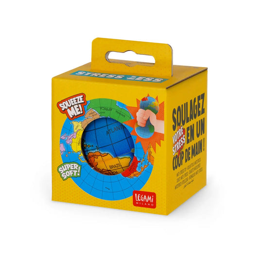 Legami Stress Less - Globe - Stress Relief Toy