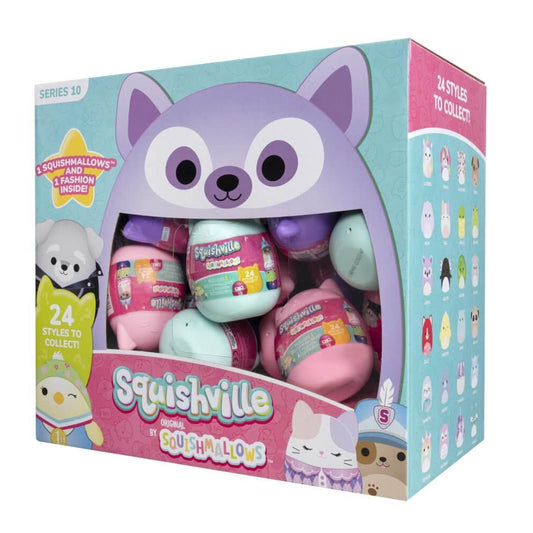 Squishville Series 10 Mini Plush Blind Capsule Squishmallows - Assorted